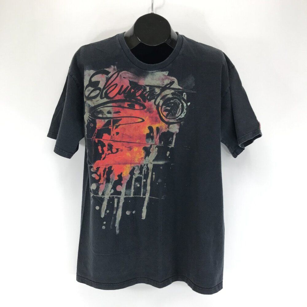 Vintage Element Skateboards Graphic Print T-Shirt Men's Large Cotton Crew Neck